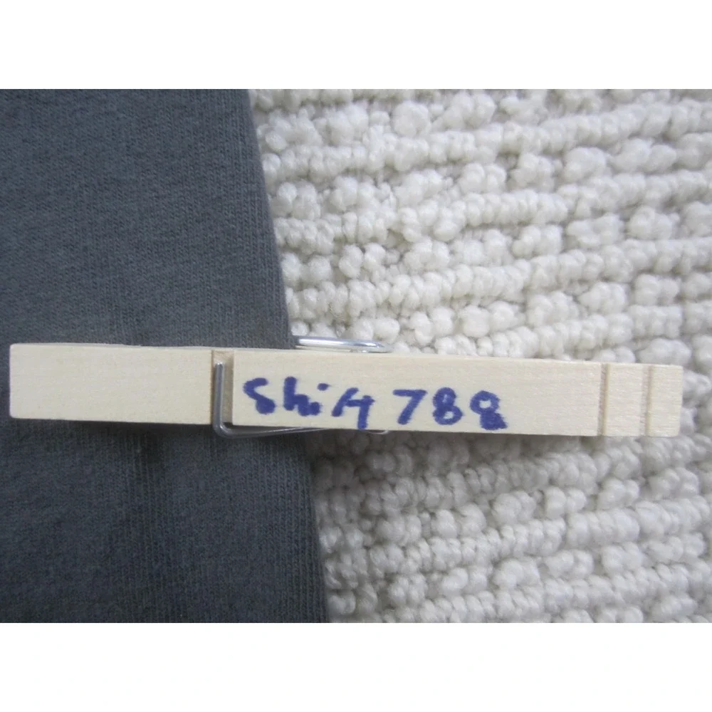 VTG USA Shirt Mens Large Gray USA Graphic Old Glory Casual‎ Short Sleeve - Picture 10 of 10